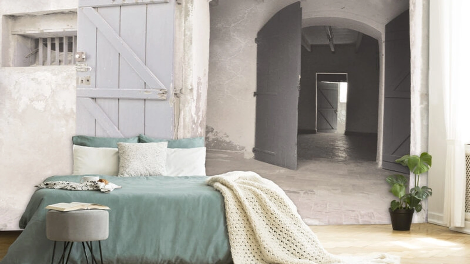 Carta da parati Barn di Creativespace
