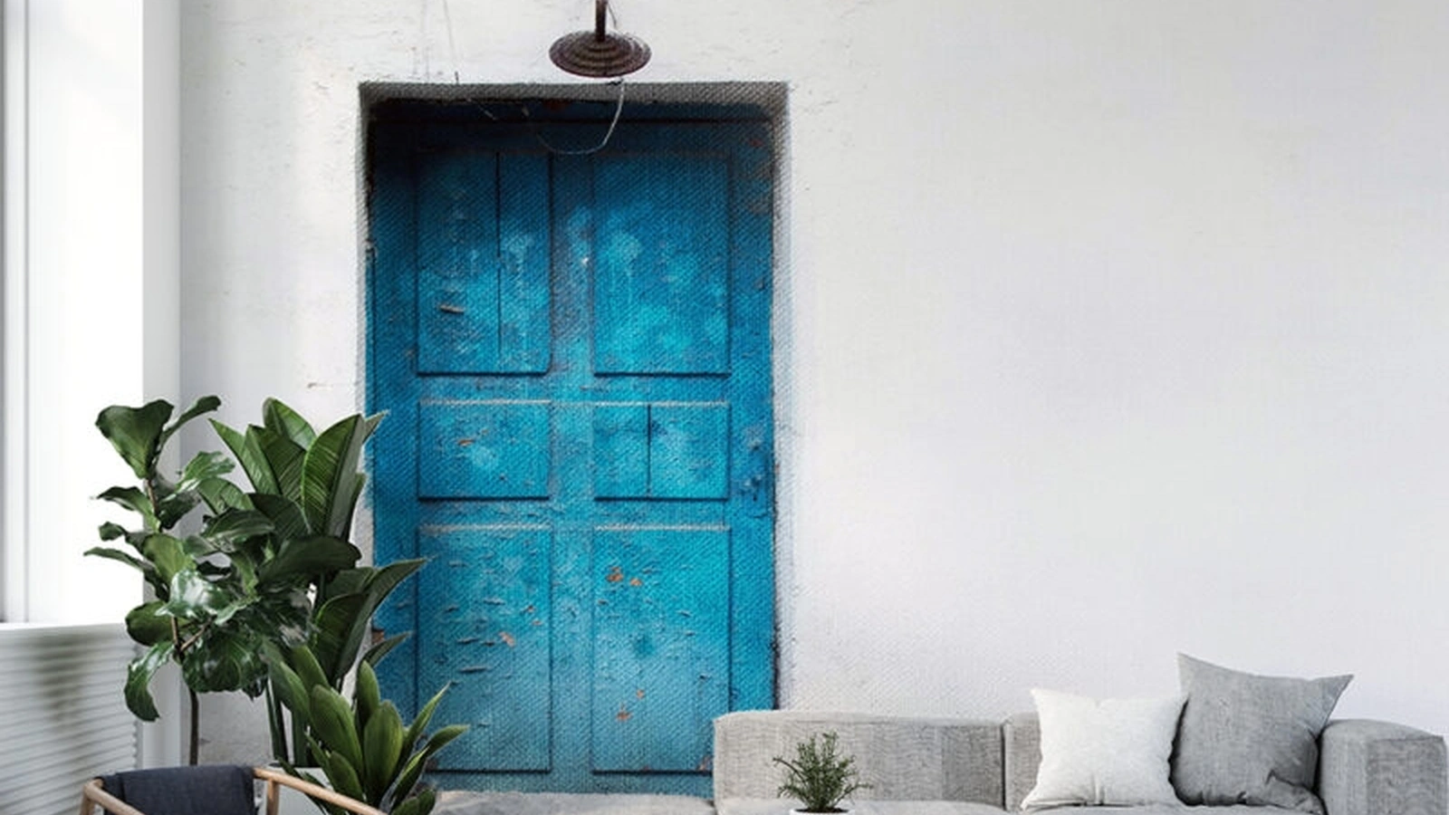 Carta da parati Blue di Creativespace