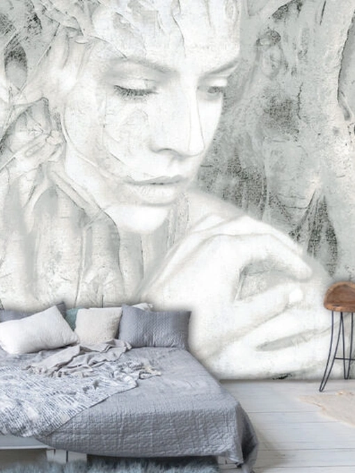 Carta da parati She di Creativespace