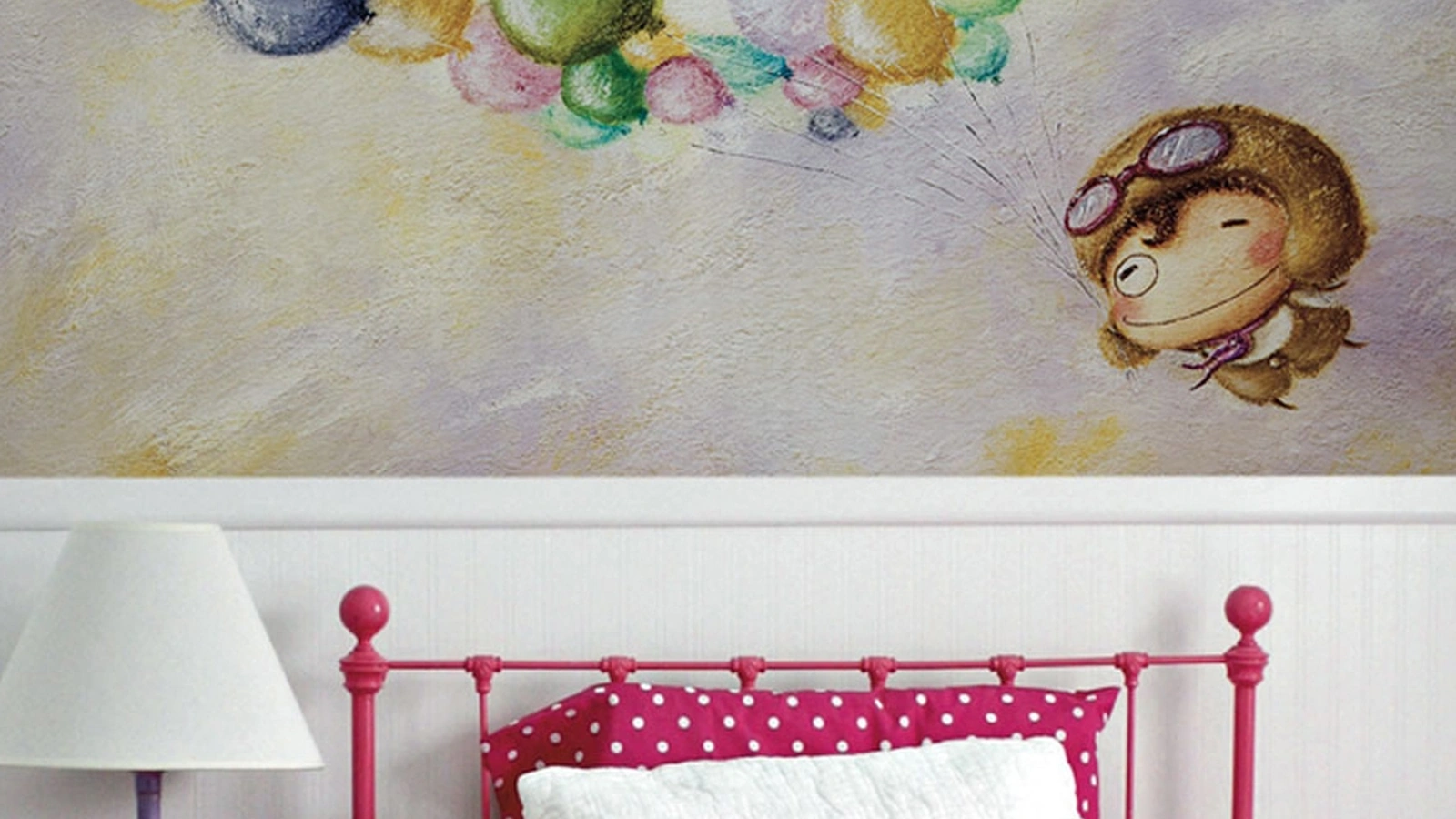 Carta da parati per bambini con illustrazione artistica Song of Memory 9 di Inkiostro Bianco