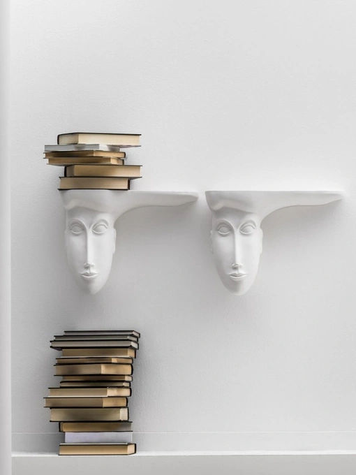 Mensola da parete in ceramica Modì di Adriani e Rossi
