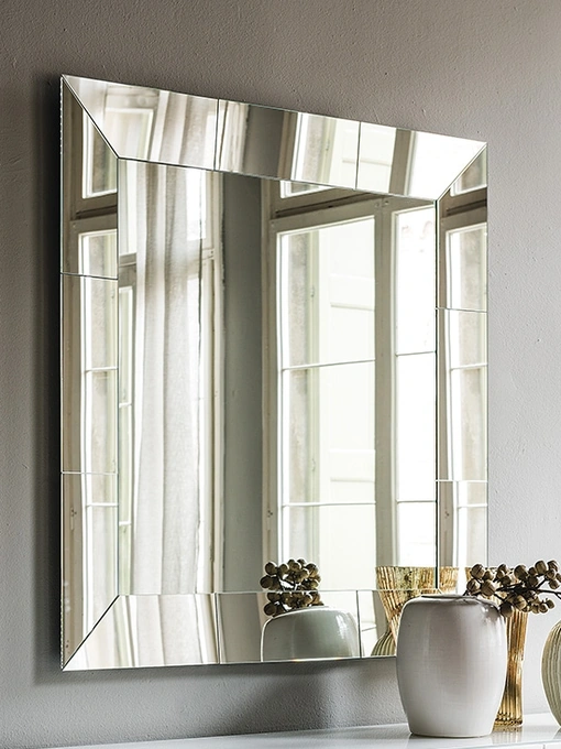 Specchio quadrato con cornice specchiata Regal di Cattelan Italia