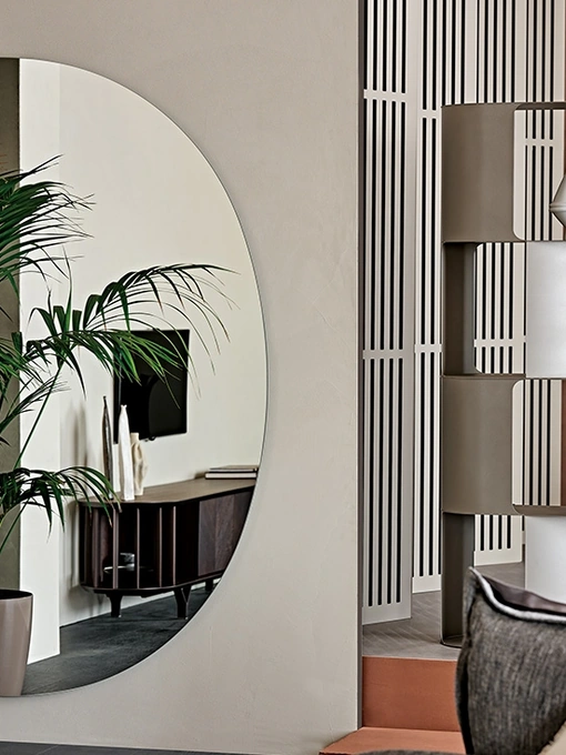 Specchio a semicerchio Day di Cattelan Italia