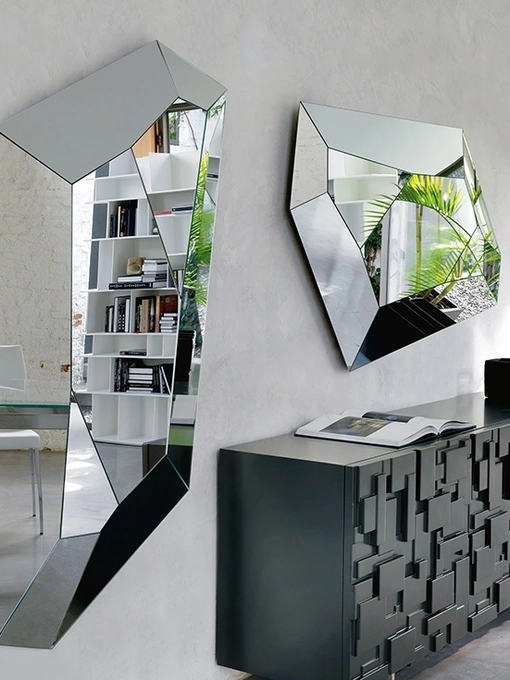 Specchio tridimensionale Diamond di Cattelan Italia