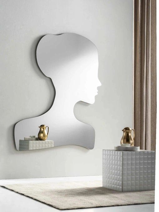 Specchio scultura Skin di Capodarte