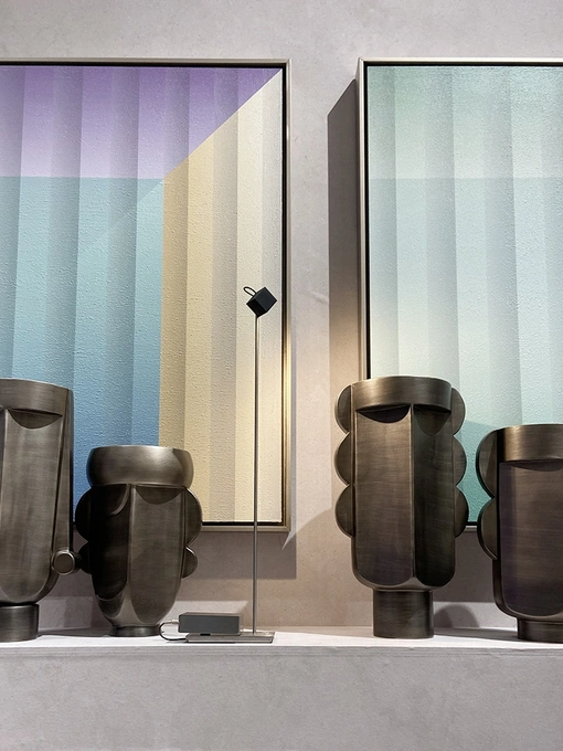 Vasi in ceramica Scacco Matto Collection di Adriani e Rossi