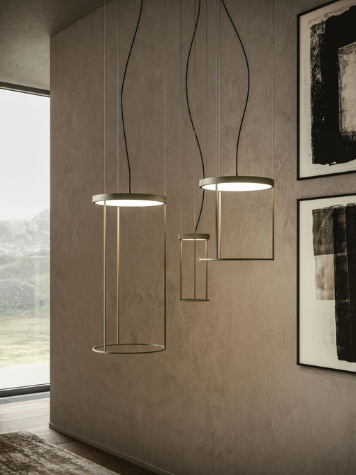 Lampada a sospensione Brassie Round di Ronda Design