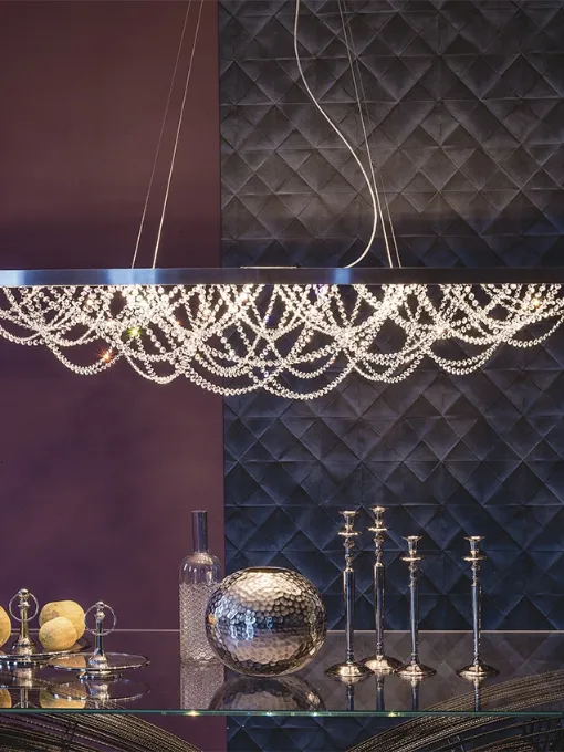 Lampada a sospensione Cristal di Cattelan Italia
