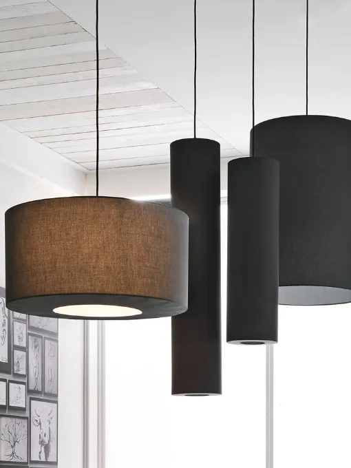 Lampada Cilindri luminosi di Adriani e Rossi