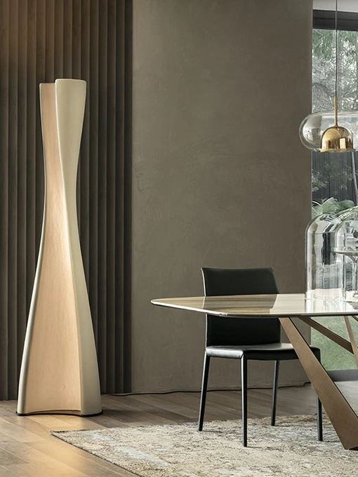 Lampada da terra in argilla Diploma di Cattelan Italia