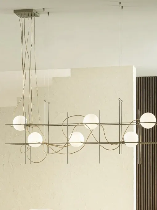 Lampada a sospensione Iron S di Riflessi