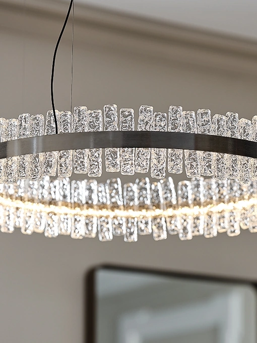 Lampada a sospensione in vetro Phoenix di Cattelan Italia
