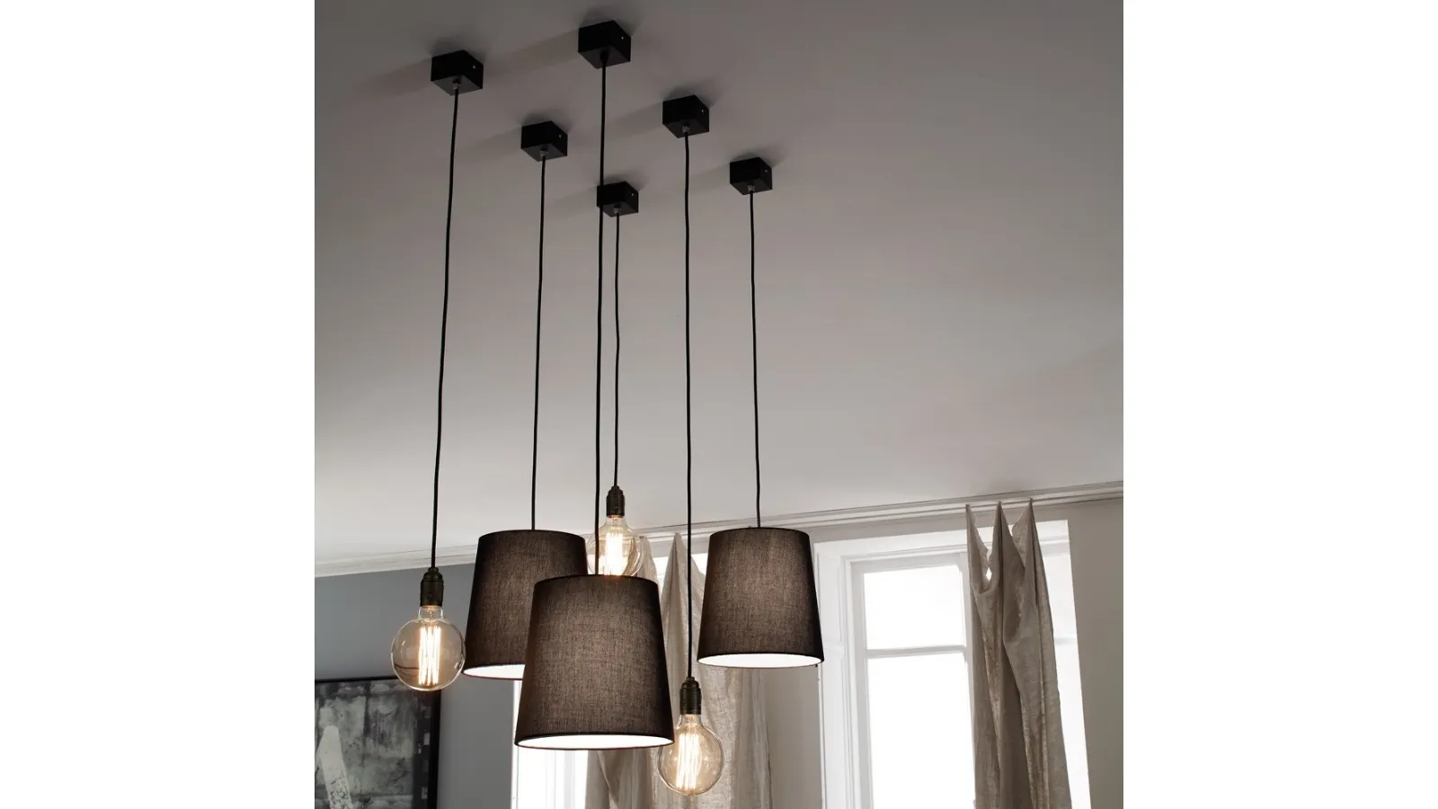 Lampade a sospensione Shed Collections di Adriani e Rossi