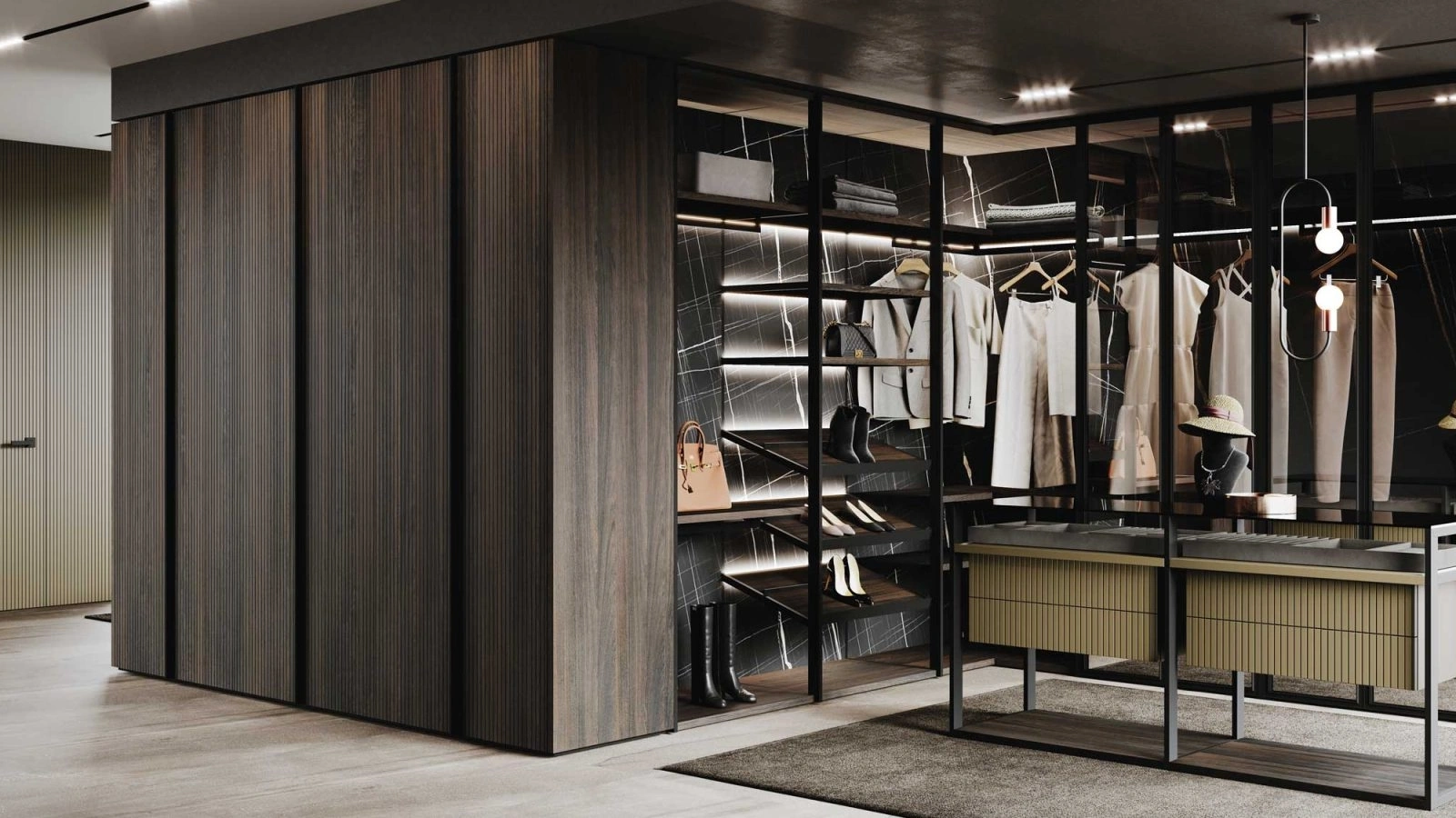 Cabina Armadio Naked di GF Interiors