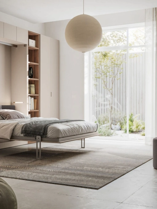 Armadio con letto a scomparsa Sensai Wardrobe 51 di Orme