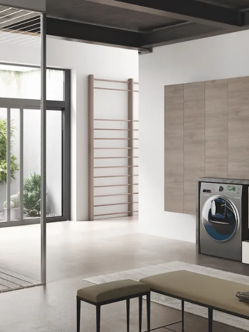 Mobile da Bagno per lavanderia in laminato Laundry 03 di Puntotre