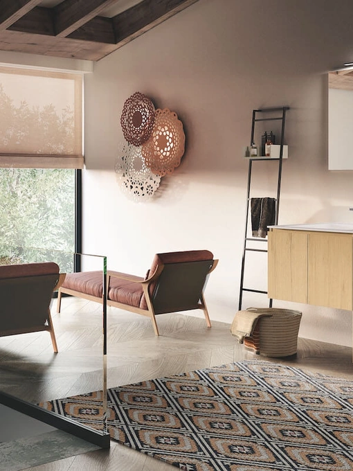 Mobile da Bagno per lavanderia in laminato Laundry 13 di Puntotre