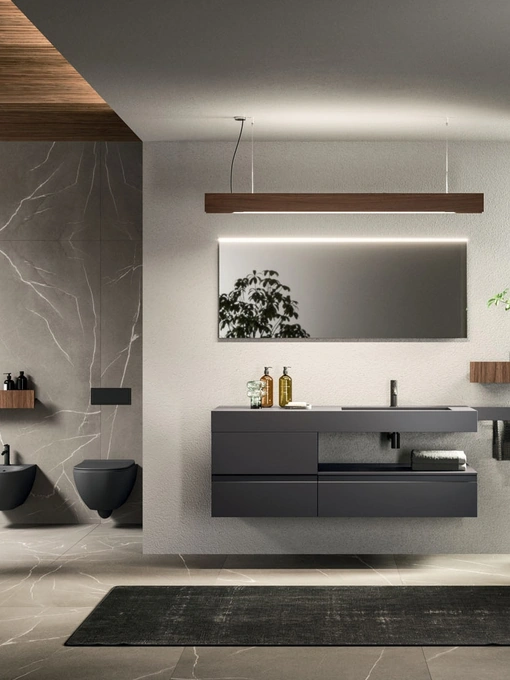 Mobile da Bagno sospeso Lympha 05 di Arrital
