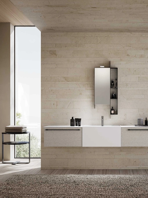 Mobile da Bagno sospeso M System 032 di Baxar