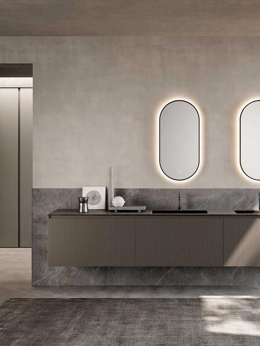 Mobile da Bagno sospeso M2 System 233 di Baxar
