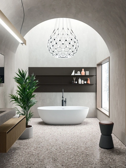 Mobile da Bagno sospeso Modo Project 05 in Rovere di Arrital