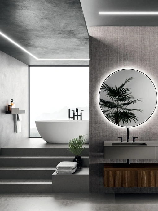 Mobile da Bagno sospeso Modo Project 06 in Rovere di Arrital