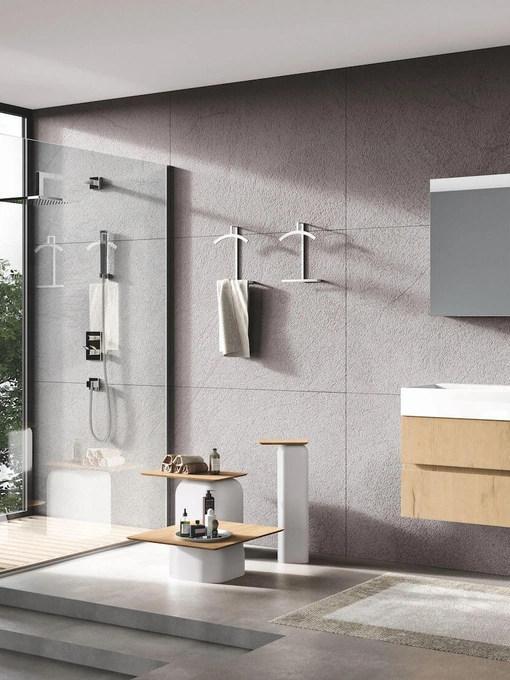 Mobile da Bagno sospeso in laminato Up & Down 10 di Puntotre