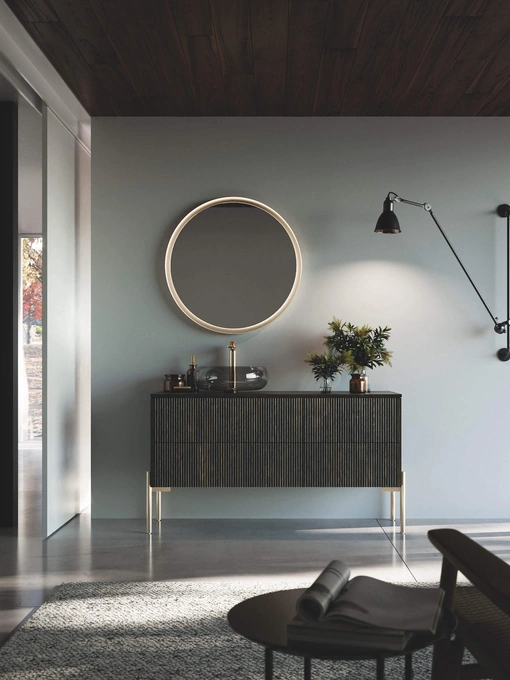 Mobile da Bagno a terra in polimerico finitura effetto legno Vertigo 11 di Puntotre