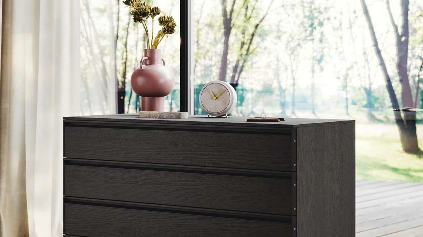 Comò Gap in legno finitura frassino di GF Interiors