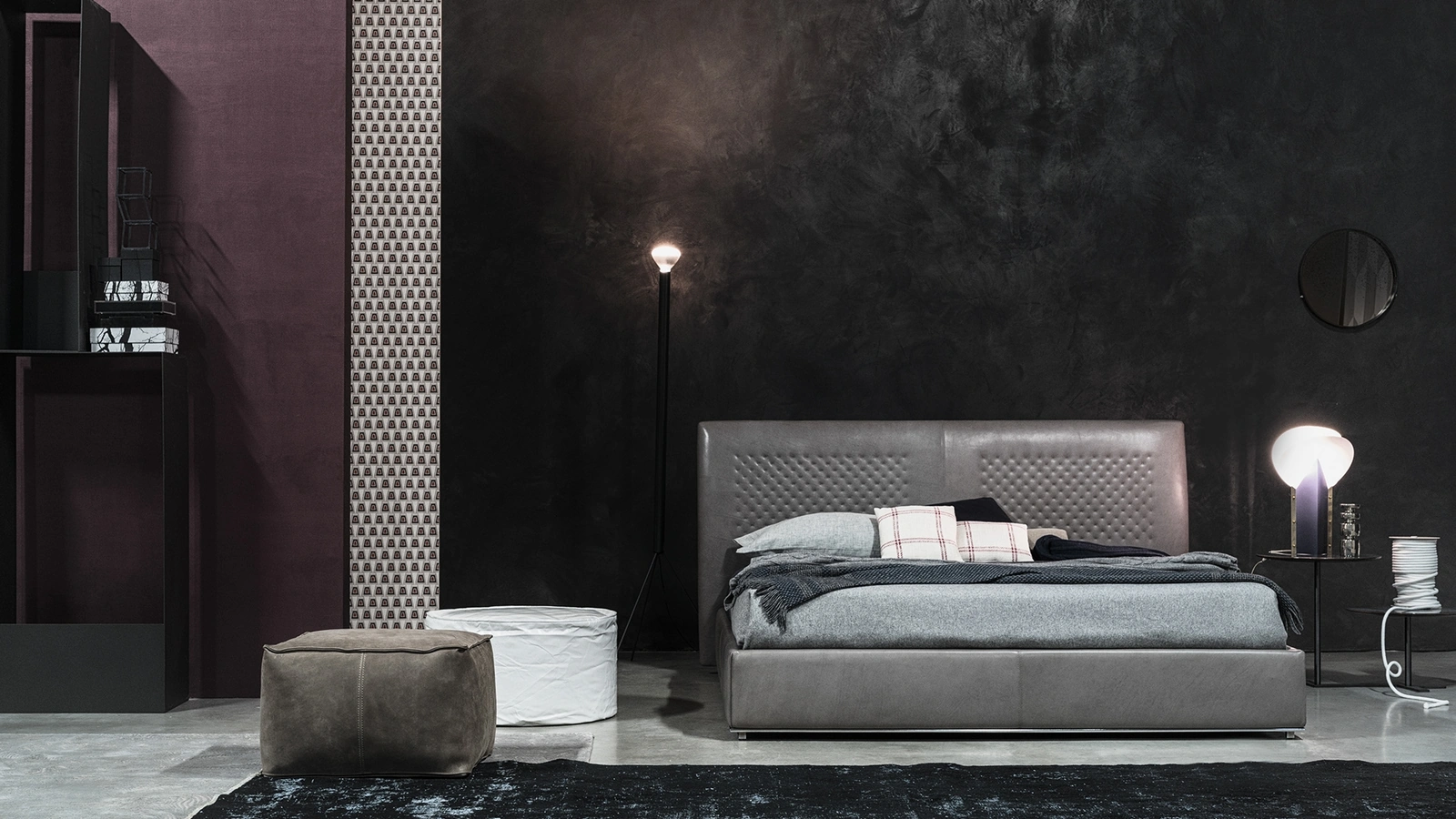 Letto Chandelier di Cierre Imbottiti