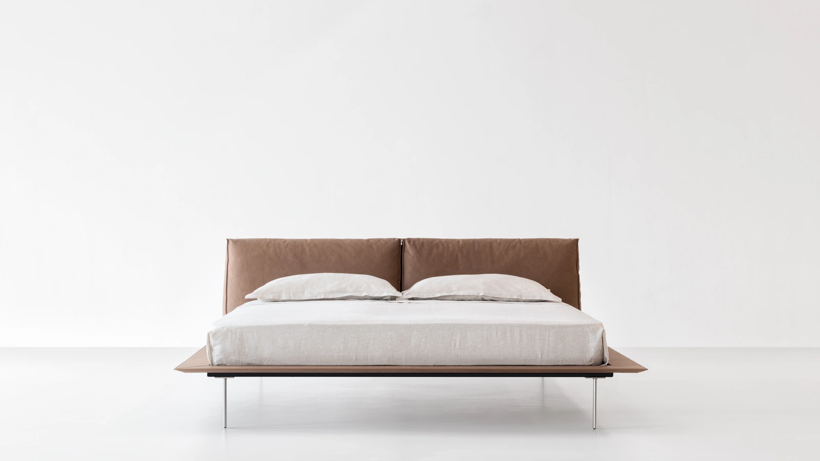 Letto Vogue Cuoio di Cierre Imbottiti