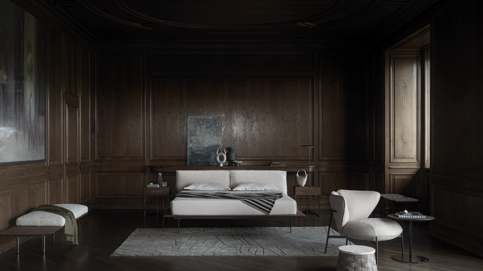 Letto Vogue Cuoio di Cierre Imbottiti