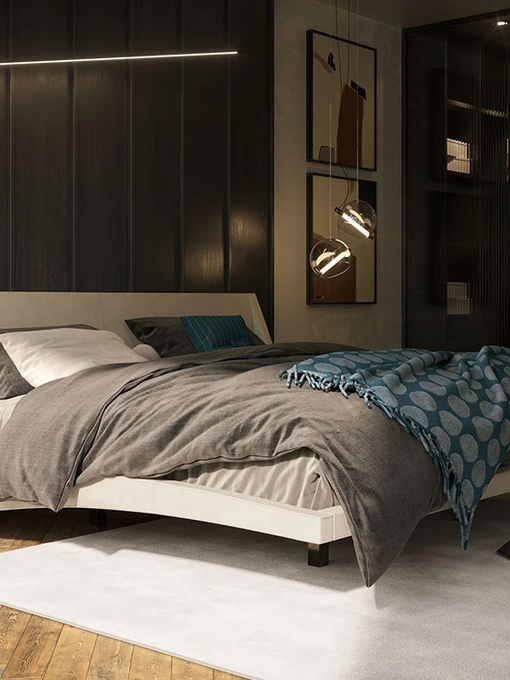 Letto di design Dylan di Cattelan Italia