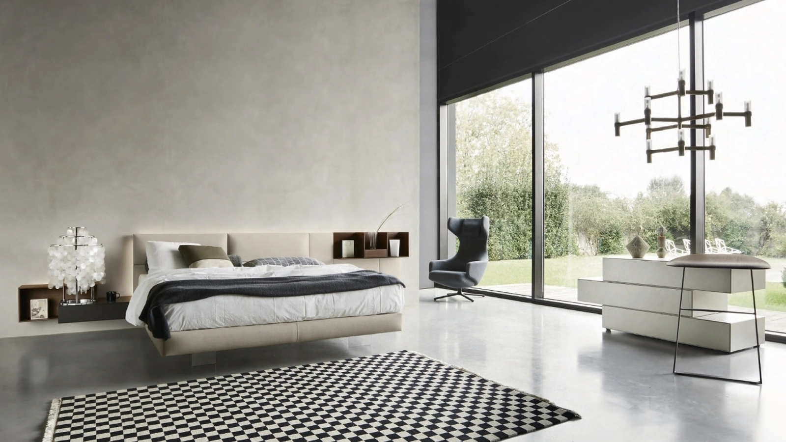 Letto Ecletto Imbottito di Sangiacomo