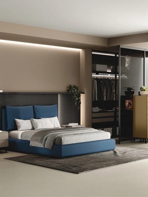 Letto con box contenitore Bossa di GF Interiors