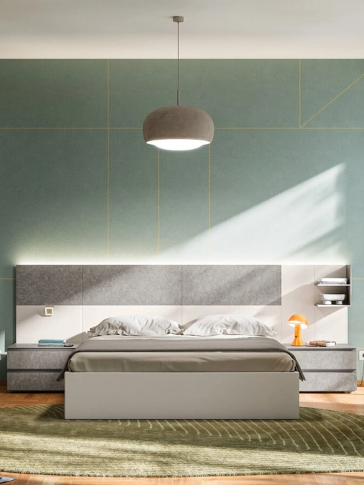 Letto matrimoniale Giako Basic 13 di Orme