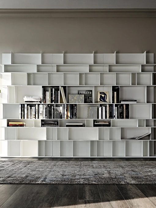 Libreria a muro Wally di Cattelan Italia