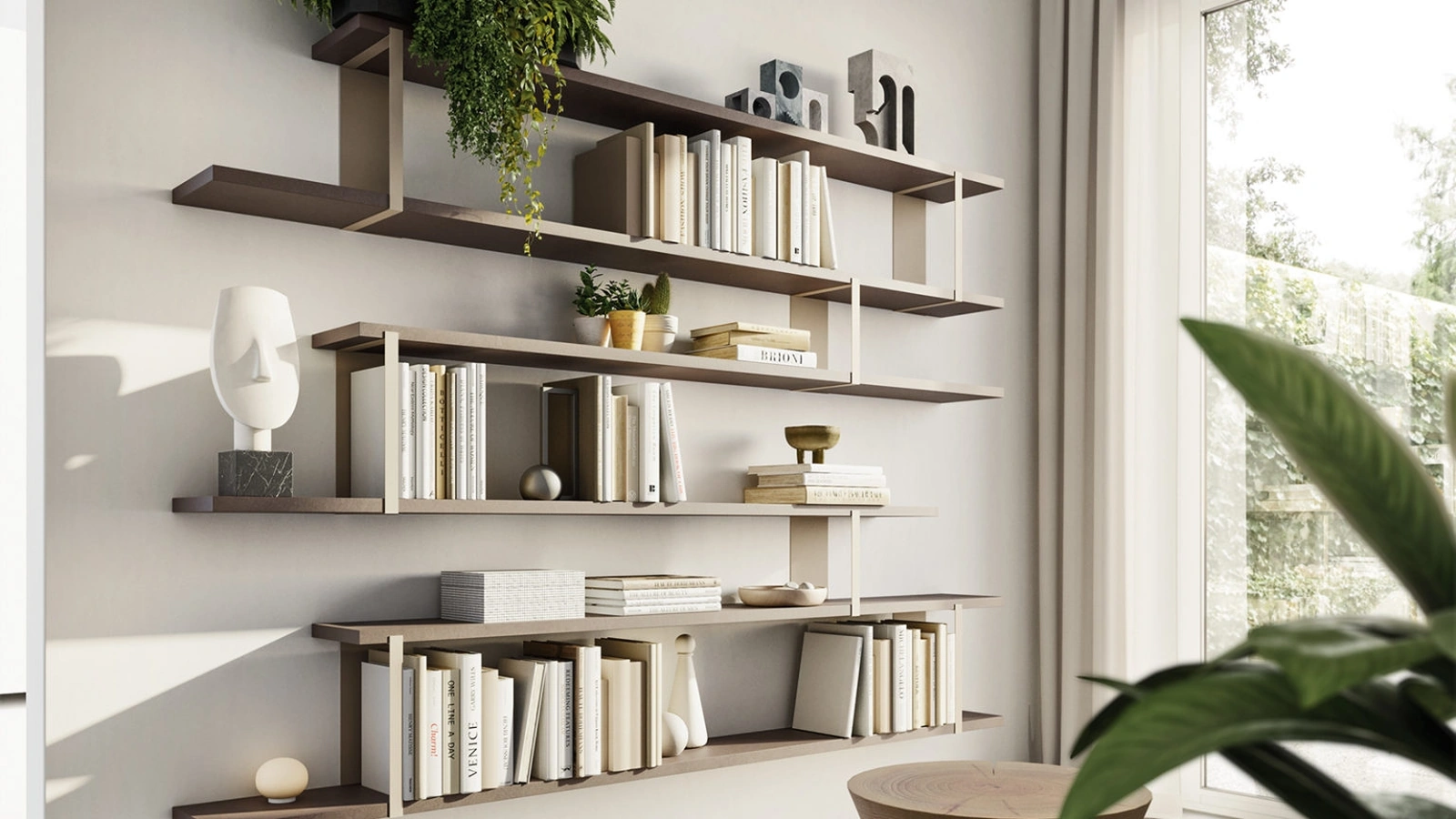Libreria sospesa Bakita di Orme