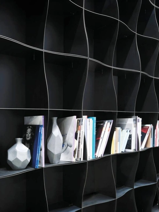 Libreria Iron - IC in metallo verniciato di Ronda Design