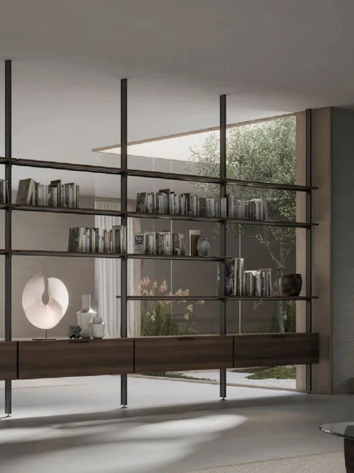 Libreria Karin a soffitto di Doal