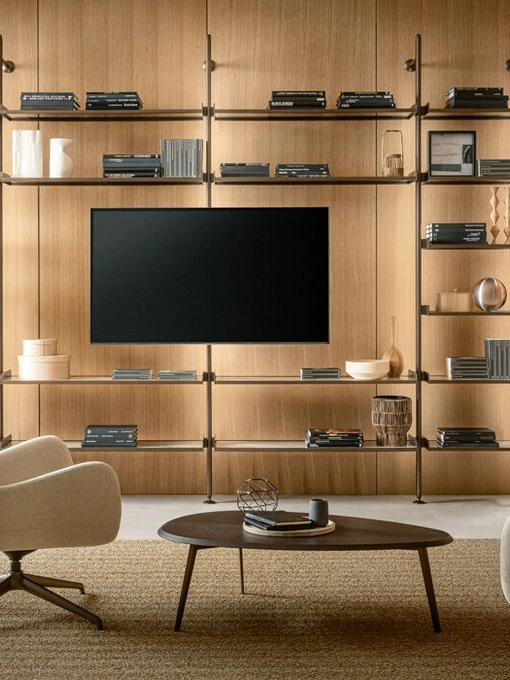 Libreria Techwall porta TV di Riflessi