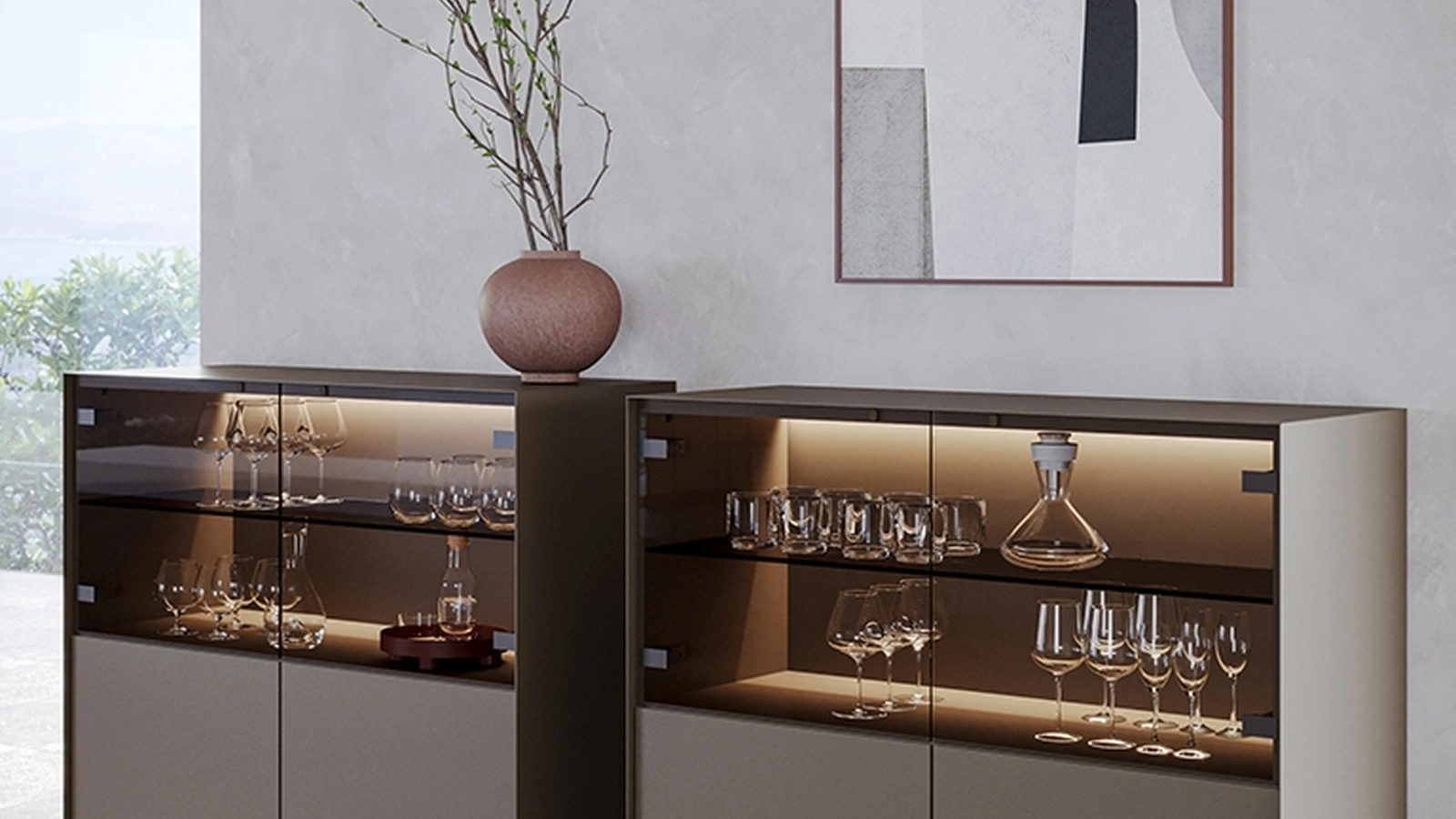 Madia Alta Nemesi Credenza di Ronda Design