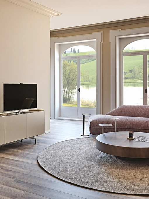 Mobile Porta Tv Chelsea in legno laccato di Cattelan Italia