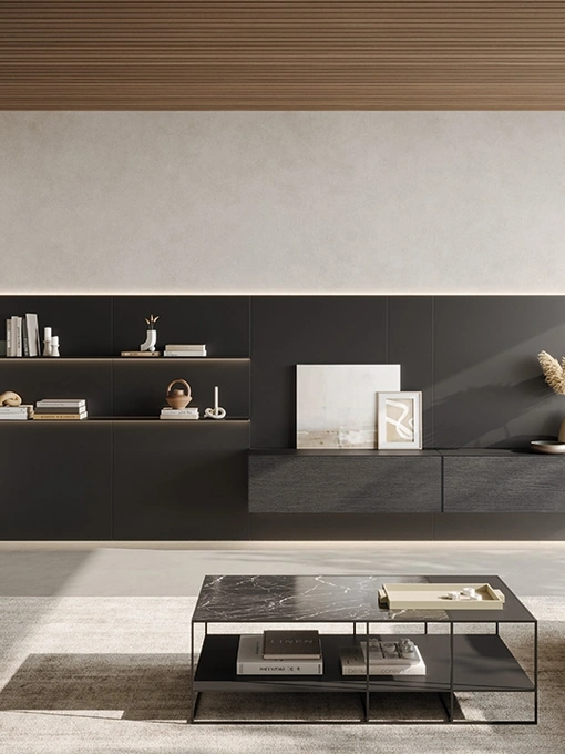 Parete Attrezzata Caddy Living di Ronda Design