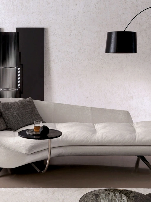 Divano di design in tessuto Boè di Desirèe