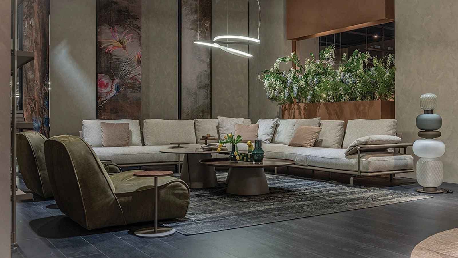 Divano angolare Heston di Cattelan Italia