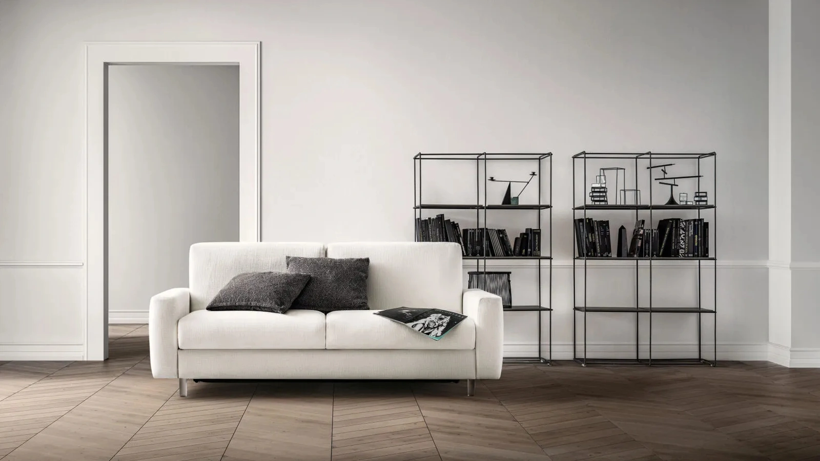 Divano Letto lineare Titan di Samoa