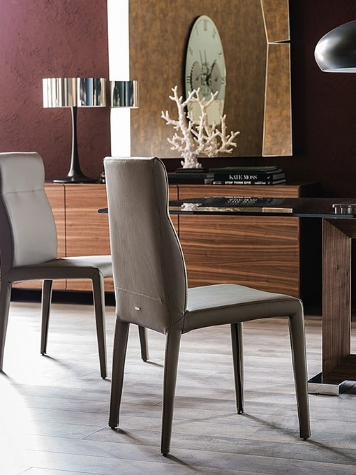 Sedia in ecopelle Agatha Flex di Cattelan Italia