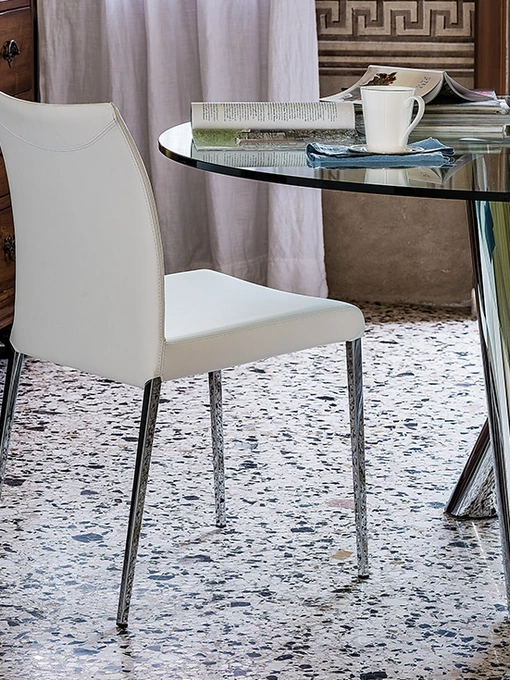 Sedia Anna in ecopelle di Cattelan Italia