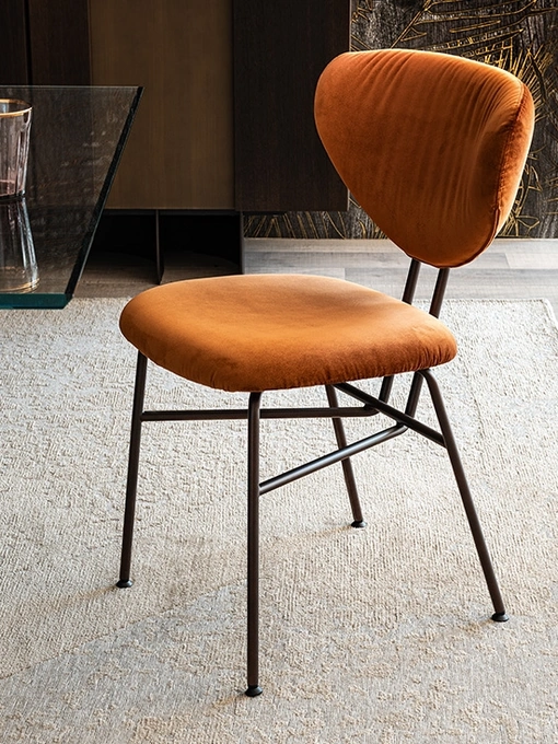 Sedia Chloe in velluto di Cattelan Italia